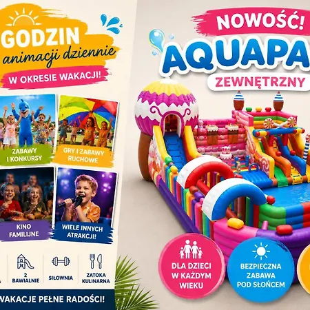 Olivina Park - Z Dostepem Do Krytego Basenu, Saun, Wyzywienia I Atrakcji Dla Dzieci Vakantiehuis Niechorze